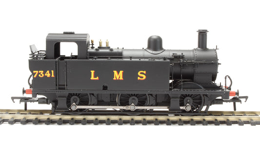 Bachmann 32-227B Class 3F Fowler Jinty 7341 LMS Black