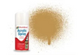 Humbrol AD6093 Desert Yellow Matt Acrylic Spray Paint 150ml aerosol can.