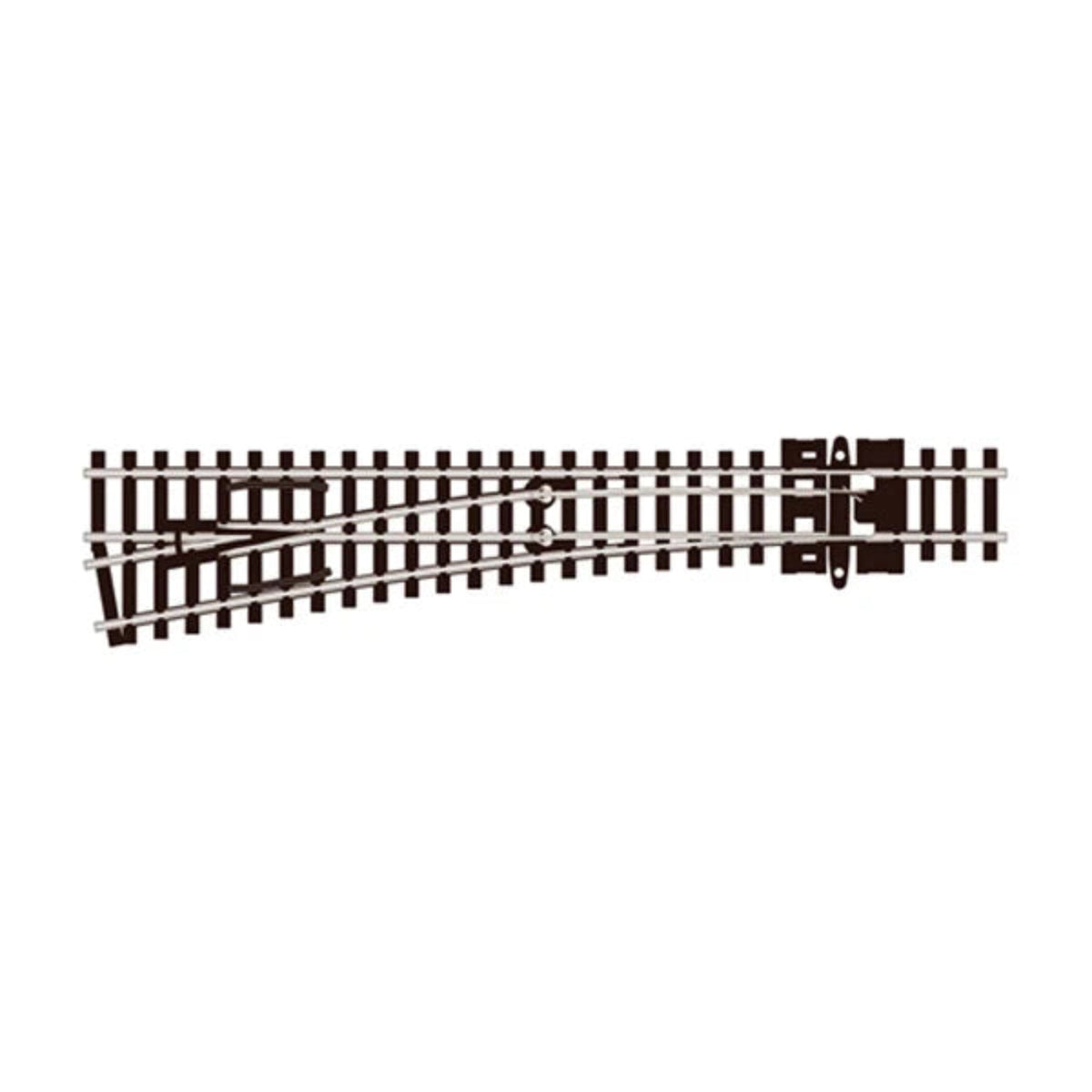 PECO SLU396F PECO Streamline N Turnout C55 Med Rad LH UNI