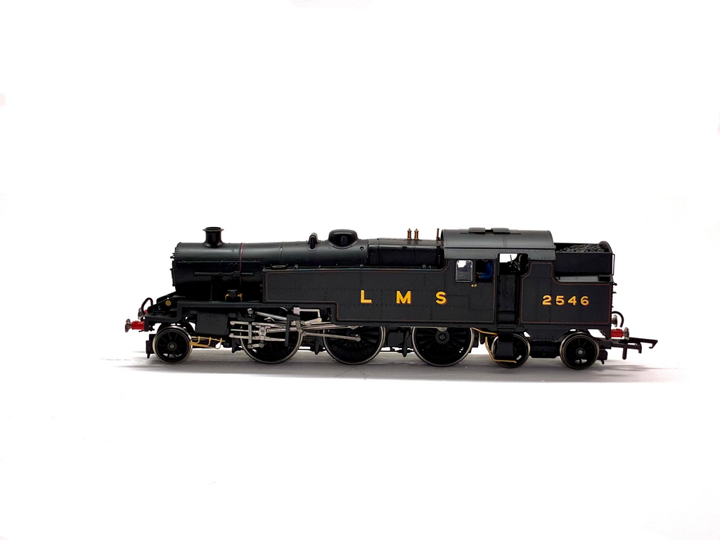 Hornby R2635 Stanier Class 4P 2-6-4T 2546 in LMS Black