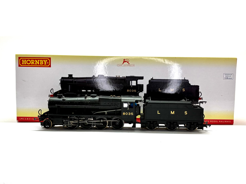Hornby R3565 Class 8F 2-8-0 8035 in LMS black