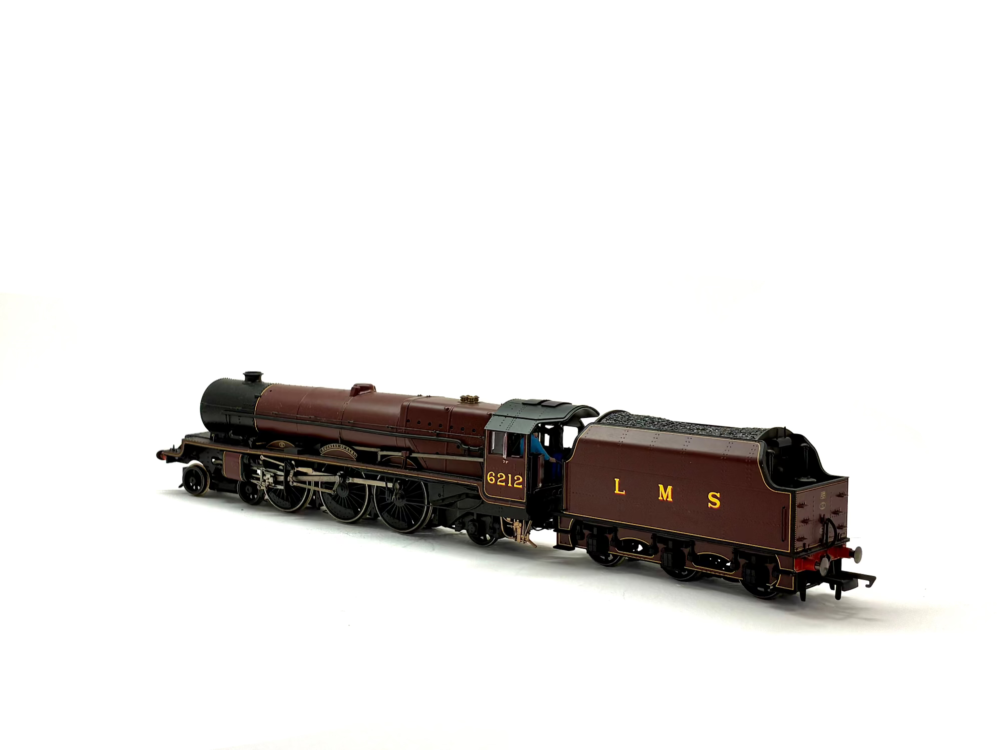 Hornby R3854 Class 8P Princess Royal 4-6-2 6212 'Duchess of Kent' in LMS crimson lake