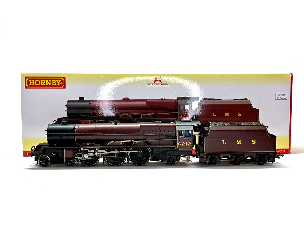 Hornby R3854 Class 8P Princess Royal 4-6-2 6212 'Duchess of Kent' in LMS crimson lake
