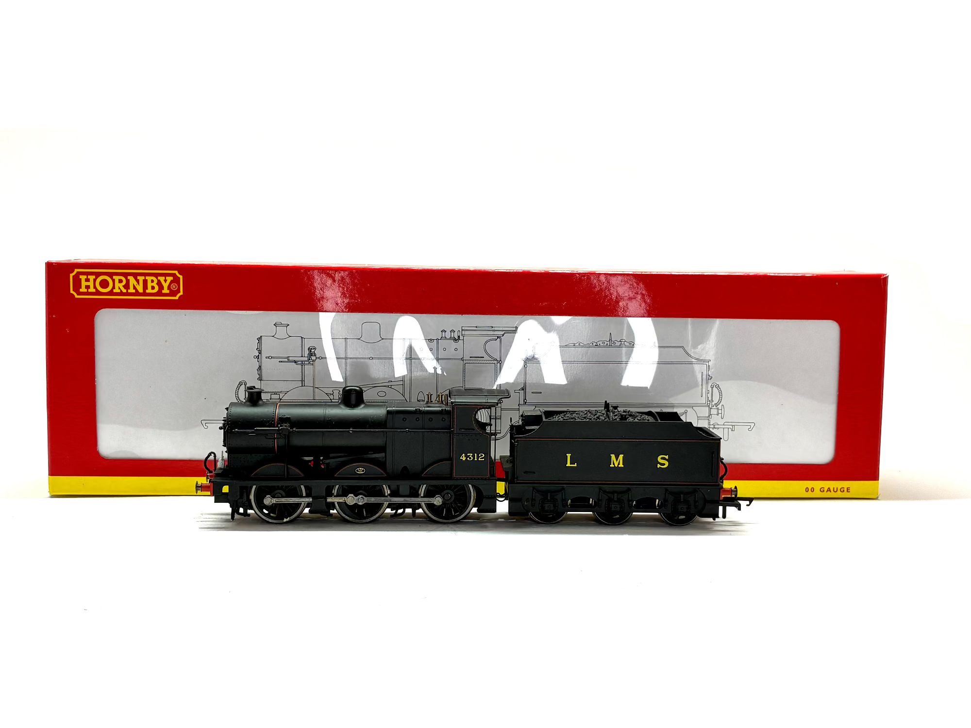 Hornby R3030 Fowler Class 4F 0-6-0 4312 in LMS black