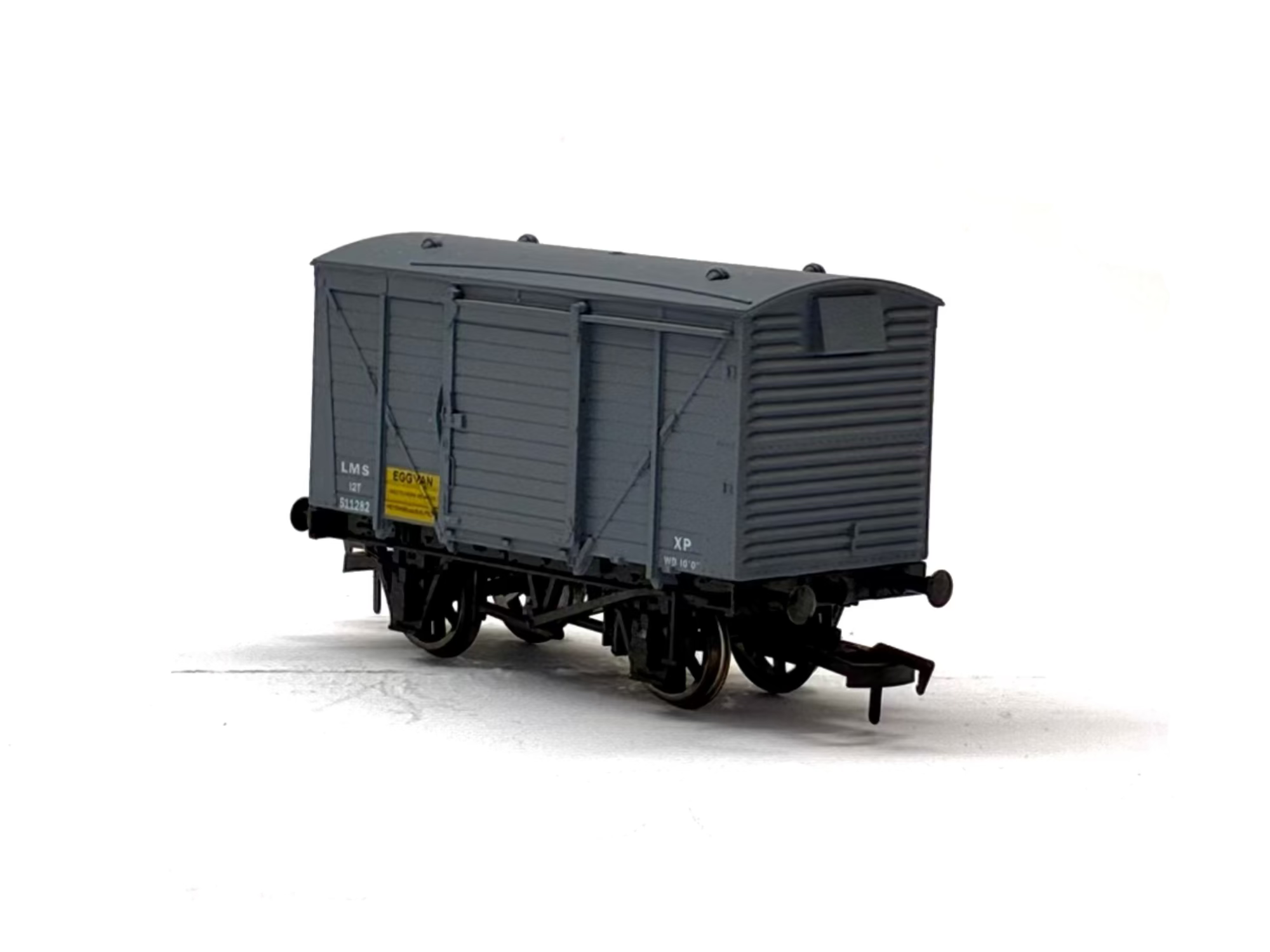 Dapol 4F-011-011 12-ton ventilated egg van in LMS grey 511282