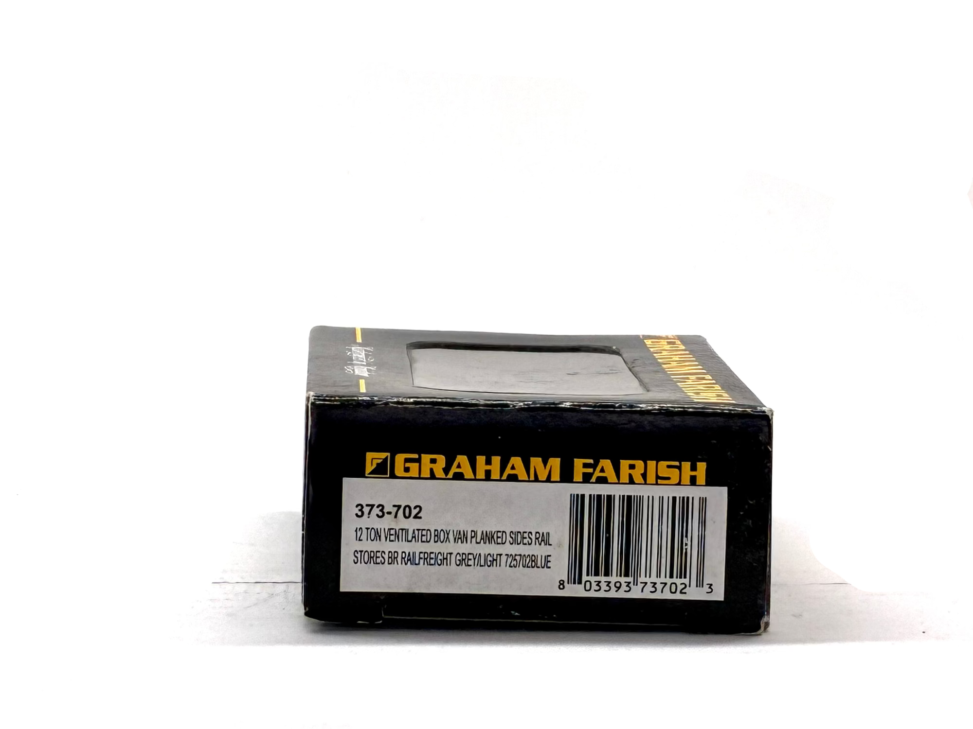 Graham Farish 373-702 12 Ton ventilated van with planked sides in BR Rail Stores grey ADB780575