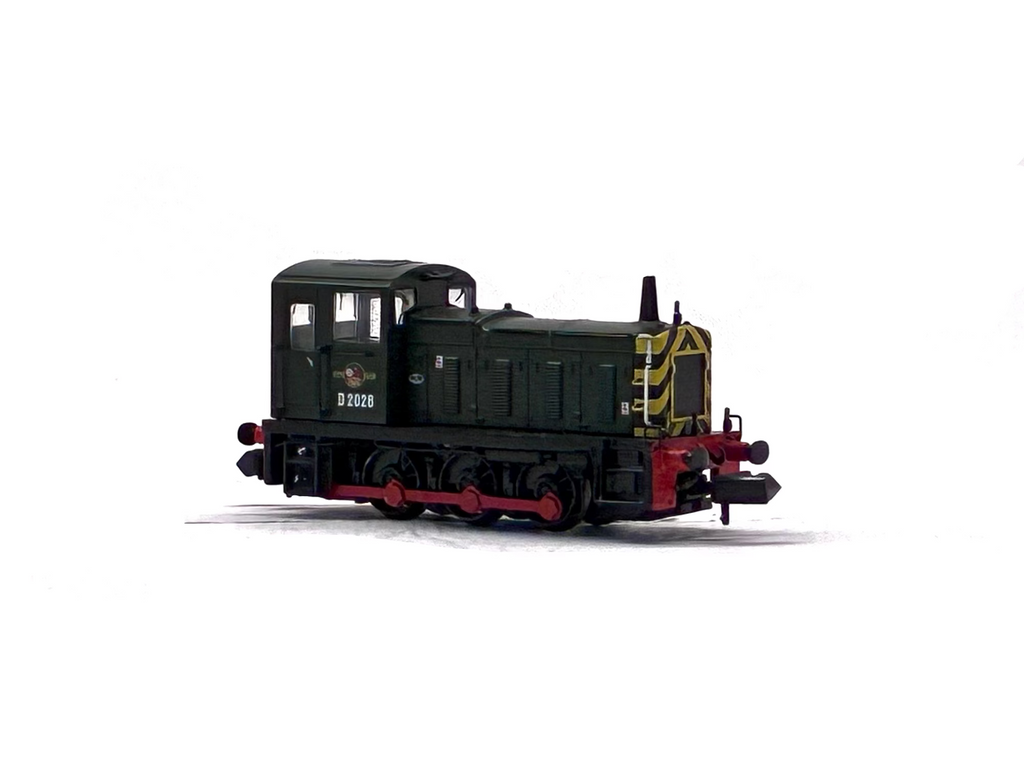 Graham Farish 371-061A Class 03 D2028 in BR green with wasp stripes