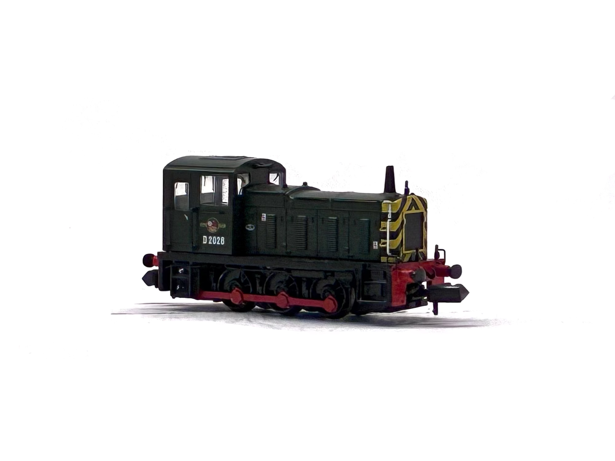 Graham Farish 371-061A Class 03 D2028 in BR green with wasp stripes