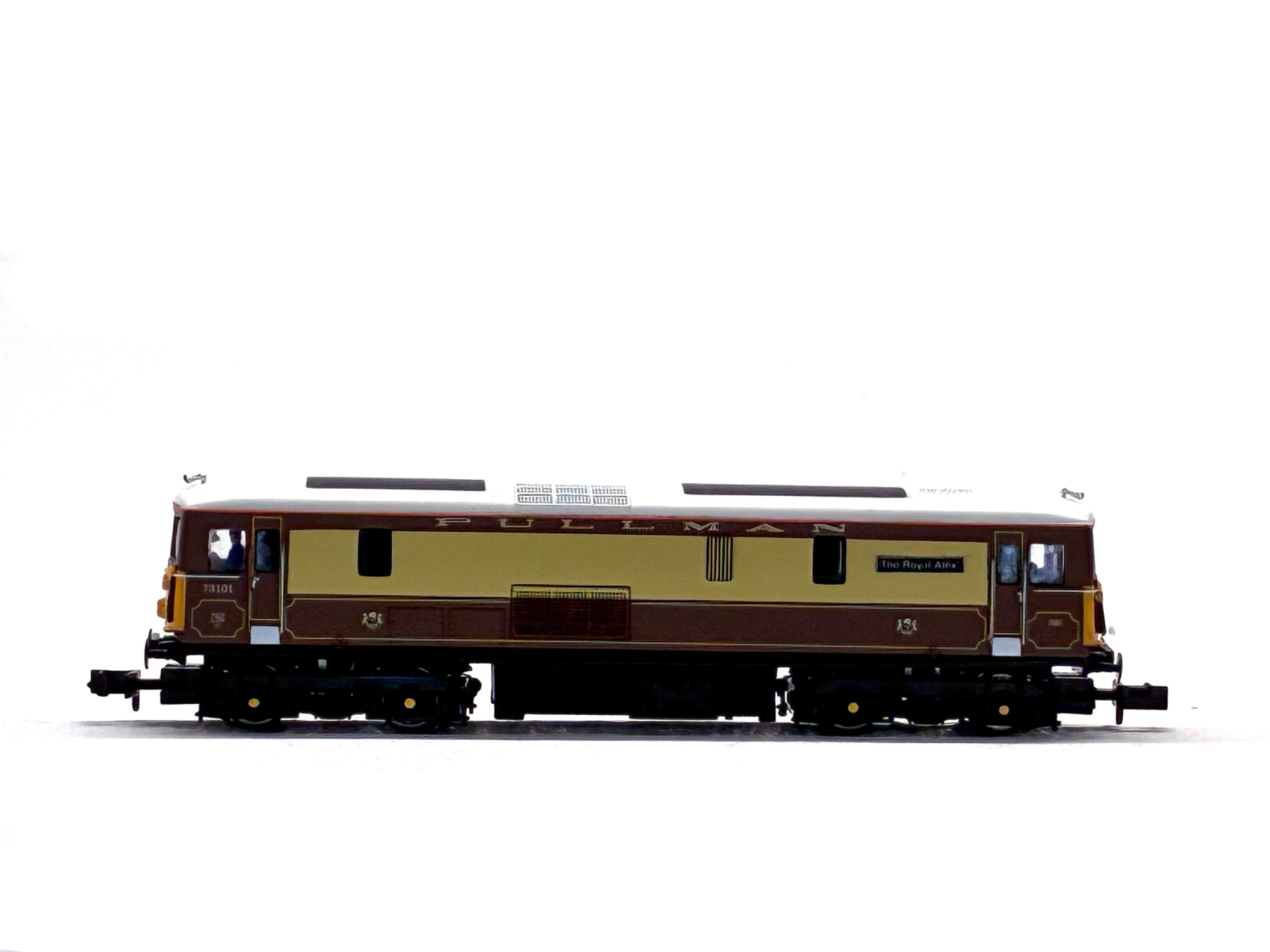 Dapol DAGM235 Class 73 73101 'The Royal Alex' in Pullman Umber & Cream