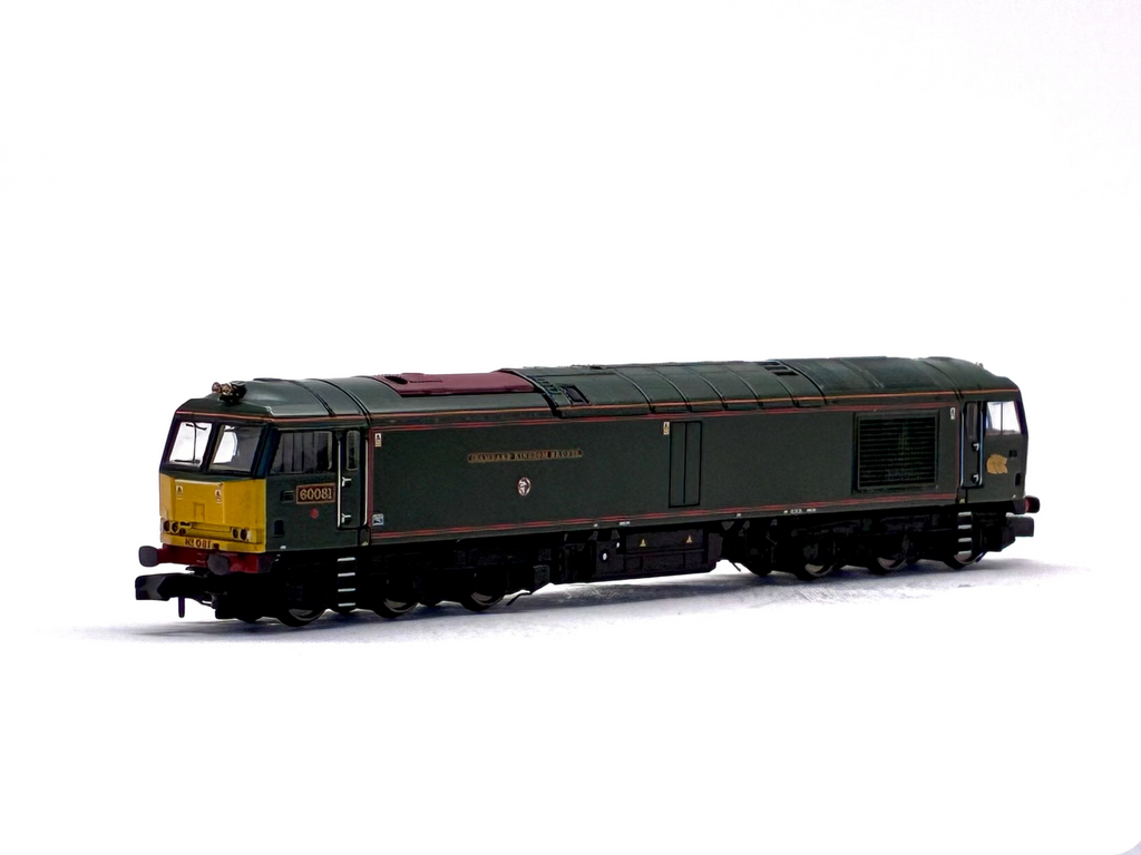 Graham Farish 371-350Z Class 60 60081 'Isambard Kingdom Brunel' in (EWS) GWR Green Livery