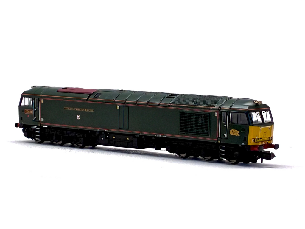 Graham Farish 371-350Z Class 60 60081 'Isambard Kingdom Brunel' in (EWS) GWR Green Livery