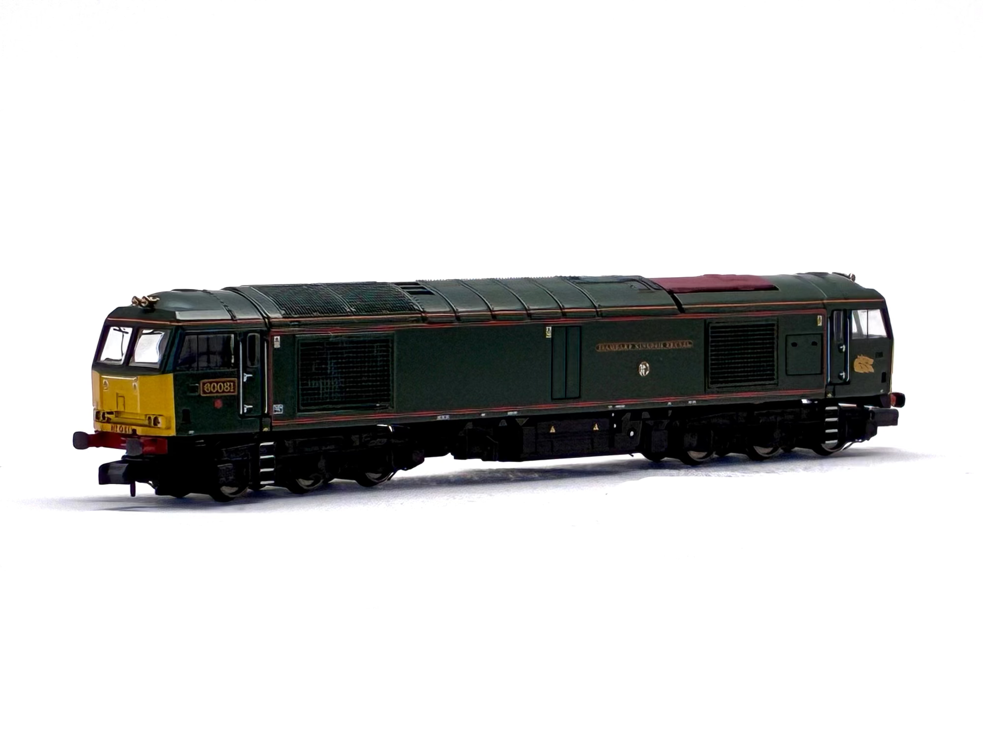 Graham Farish 371-350Z Class 60 60081 'Isambard Kingdom Brunel' in (EWS) GWR Green Livery