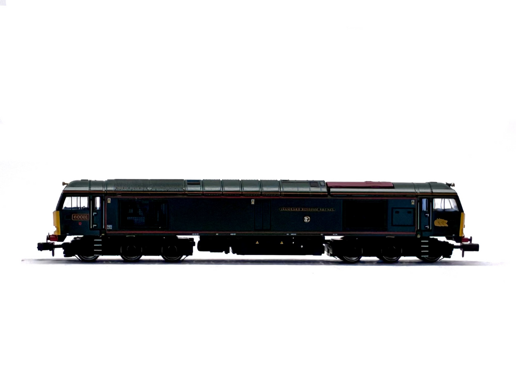 Graham Farish 371-350Z Class 60 60081 'Isambard Kingdom Brunel' in (EWS) GWR Green Livery
