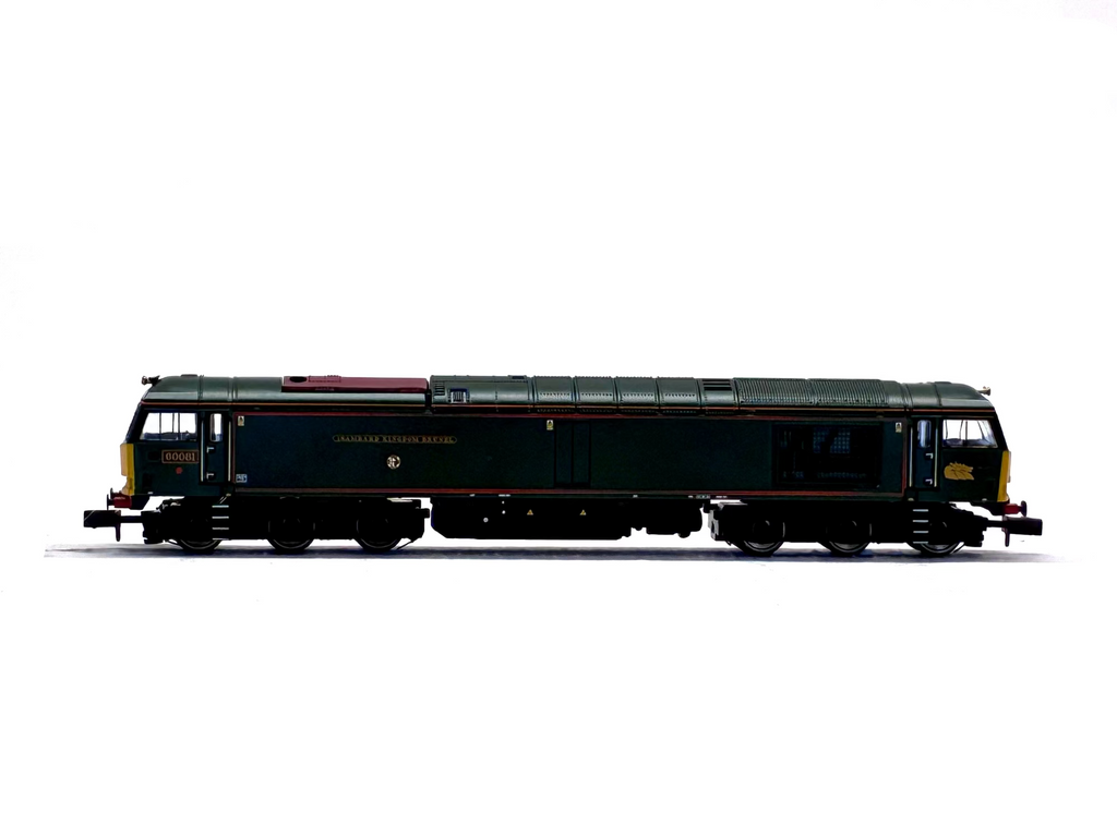 Graham Farish 371-350Z Class 60 60081 'Isambard Kingdom Brunel' in (EWS) GWR Green Livery