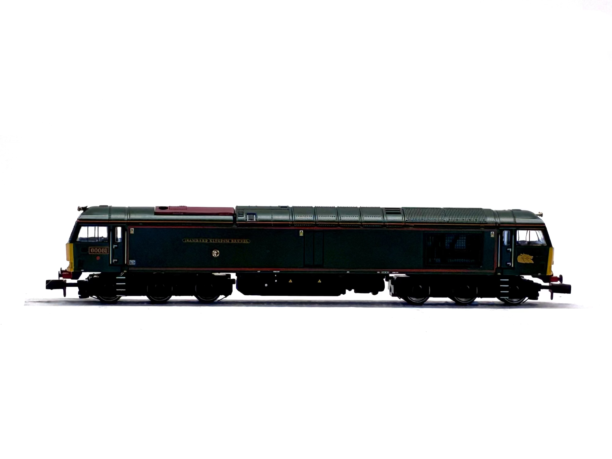 Graham Farish 371-350Z Class 60 60081 'Isambard Kingdom Brunel' in (EWS) GWR Green Livery