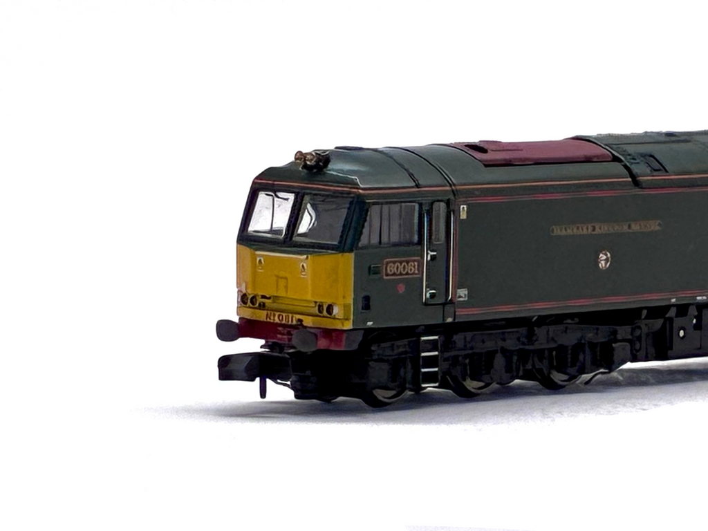 Graham Farish 371-350Z Class 60 60081 'Isambard Kingdom Brunel' in (EWS) GWR Green Livery