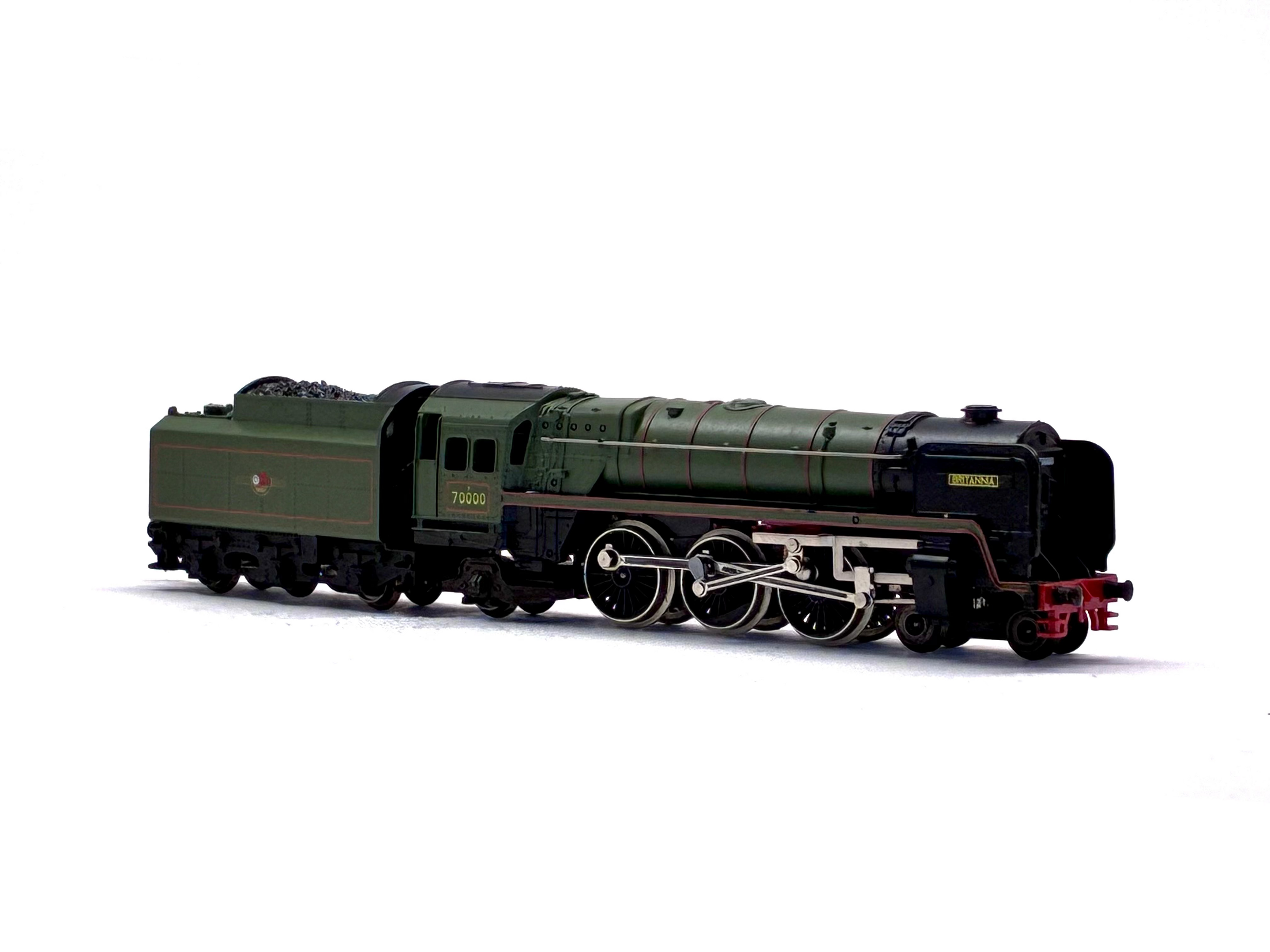 Minitrix 12037mini Britannia Class 4-6-2 'Britannia' 70000 in BR green with Late Crest