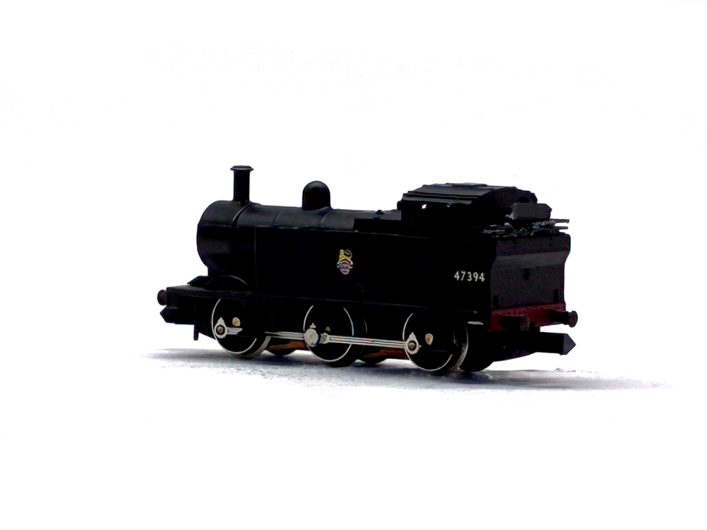 Graham Farish 1735 Class 3F Jinty 0-6-0T 47394 in BR Black with early crest