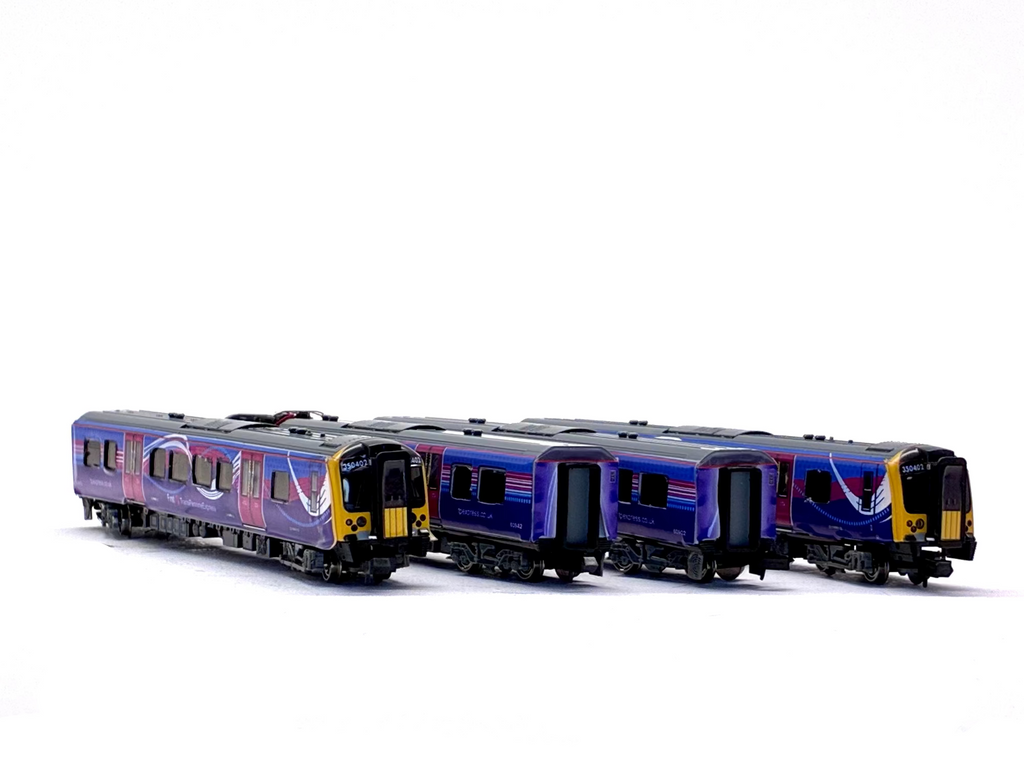 Graham Farish 371-700 Class 350/1 Desiro 4-car EMU 350 111 Rebranded