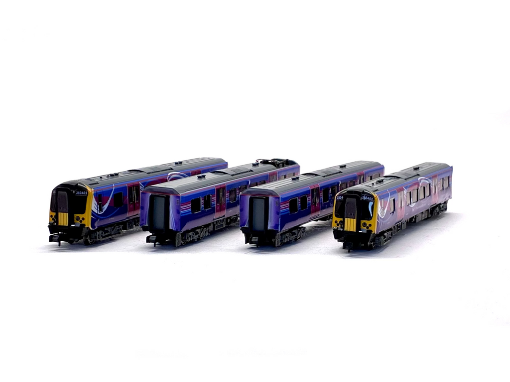 Graham Farish 371-700 Class 350/1 Desiro 4-car EMU 350 111 Rebranded