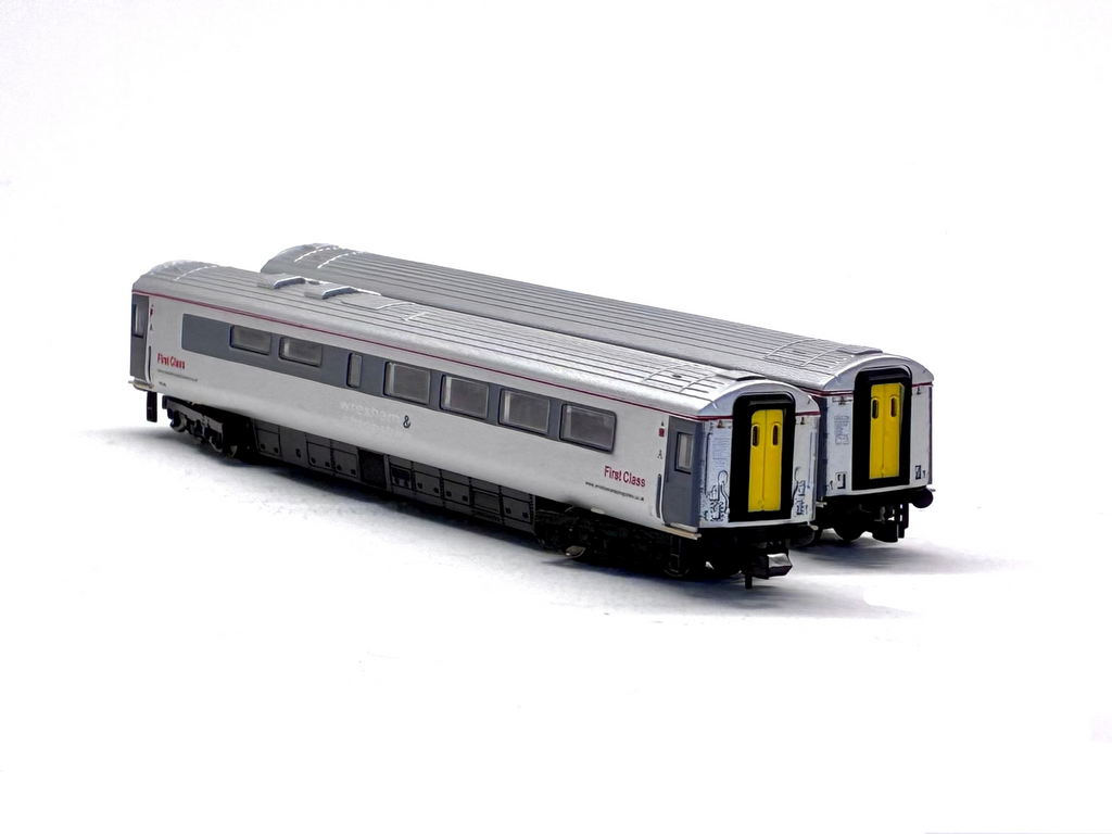 Dapol 2P-005-002 Mk3 coach twin pack buffet & Mk3 2nd class "Wrexham & Shropshire"