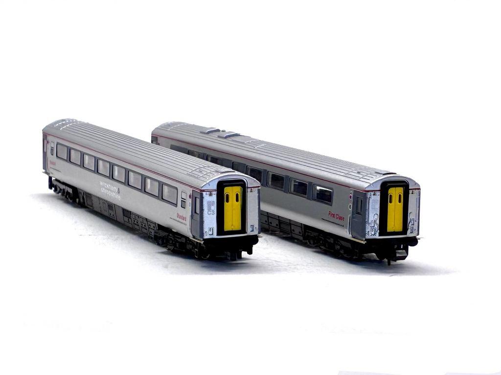 Dapol 2P-005-002 Mk3 coach twin pack buffet & Mk3 2nd class "Wrexham & Shropshire"