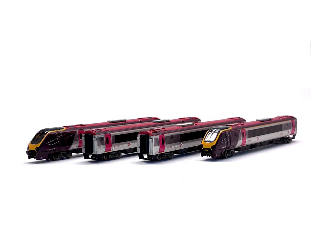 Graham Farish 371-678 Class 220 Voyager 220017 in Cross Country livery 4 car set