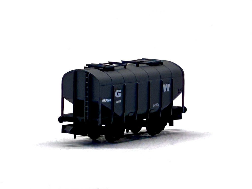Dapol NB042D Bulk grain hopper wagon 42318 in GWR grey