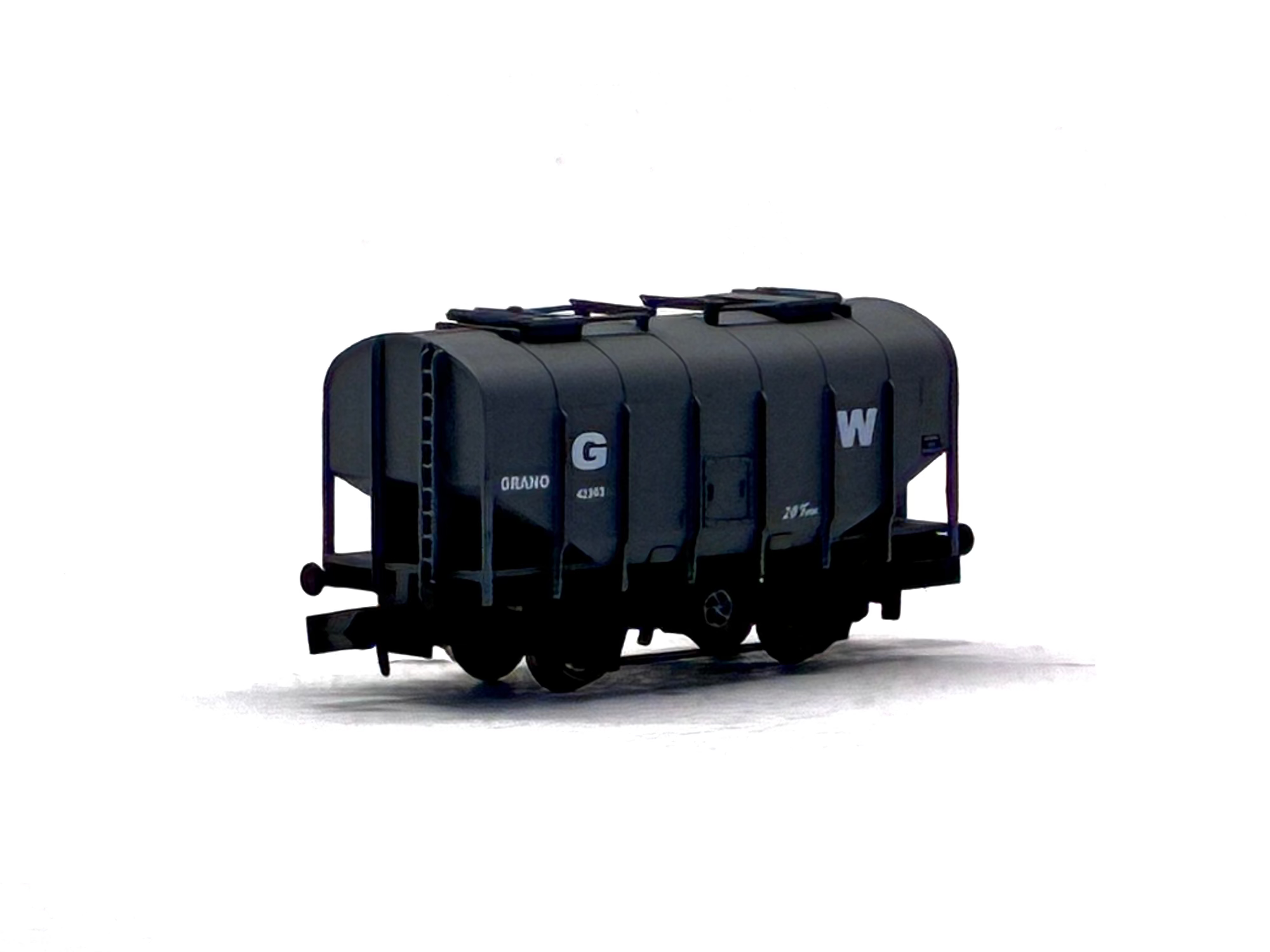 Dapol NB042D Bulk grain hopper wagon 42318 in GWR grey