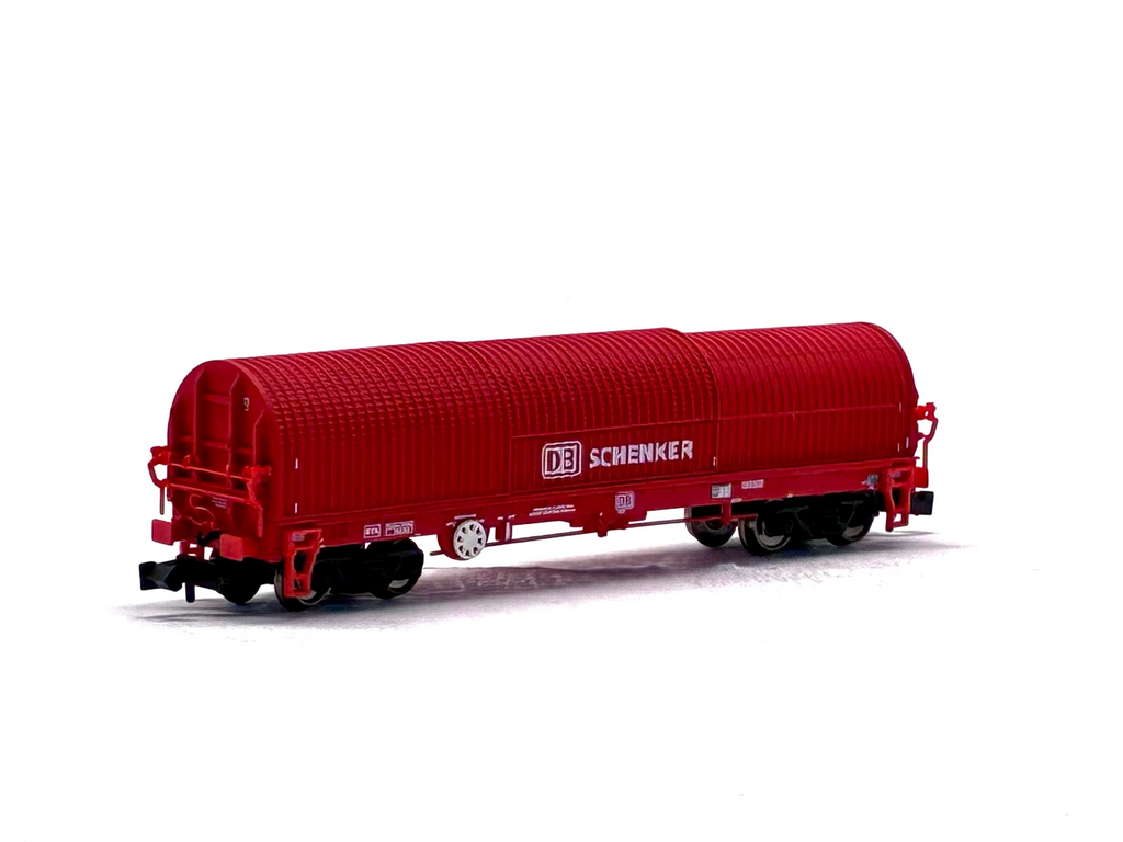 Graham Farish 373-828 102 Tonne glw Thrall BRA Steel Strip Carrier 'DB Schenker'