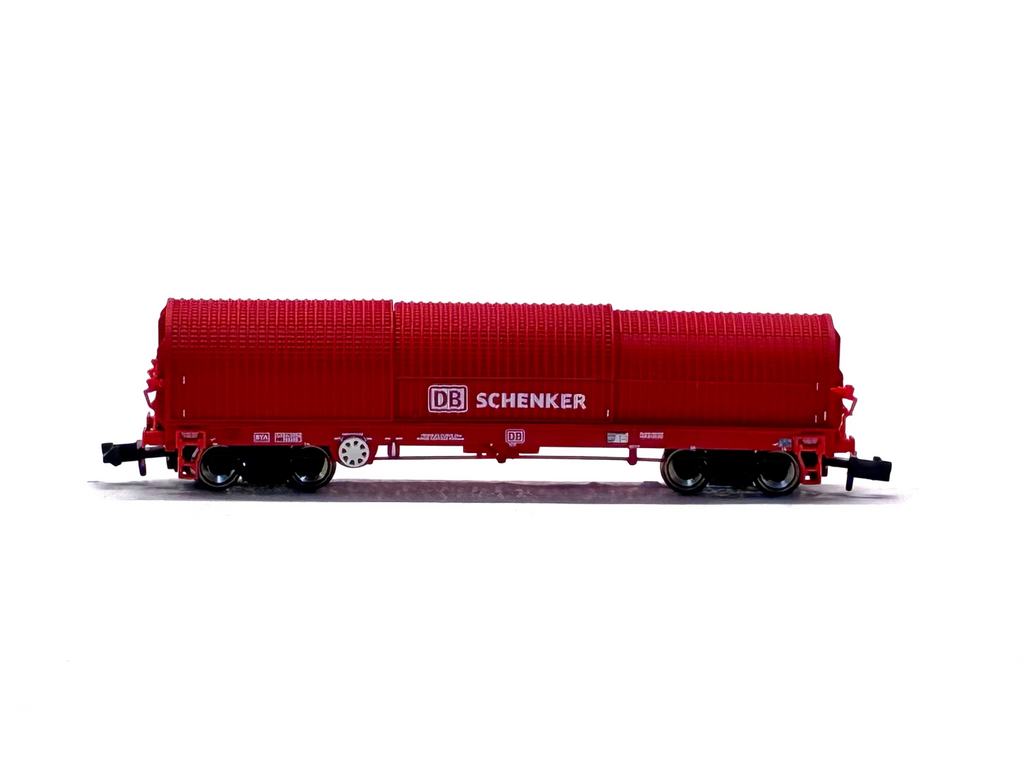 Graham Farish 373-828 102 Tonne glw Thrall BRA Steel Strip Carrier 'DB Schenker'