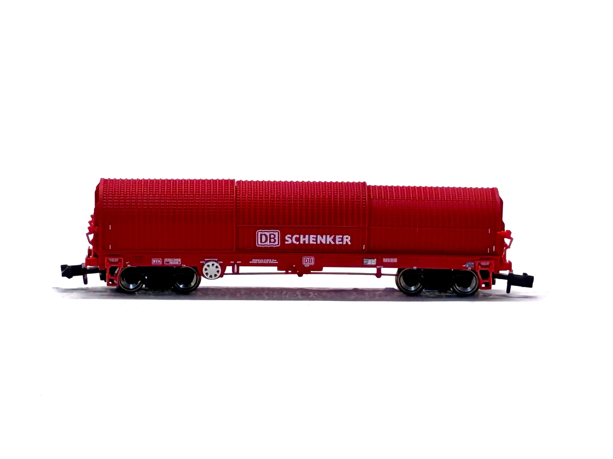 Graham Farish 373-828 102 Tonne glw Thrall BRA Steel Strip Carrier 'DB Schenker'