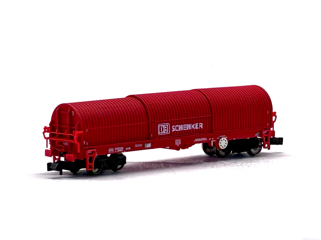 Graham Farish 373-828 102 Tonne glw Thrall BRA Steel Strip Carrier 'DB Schenker'