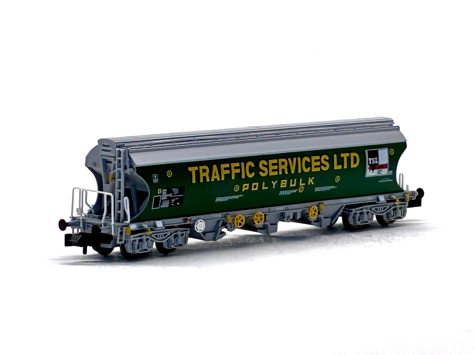 Graham Farish 373-237 Bulk grain bogie hopper wagon 'Traffic Services Limited'