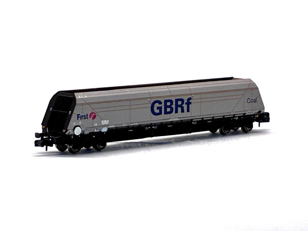 Graham Farish 377-575 102 ton HYA bulk coal hopper 371054 in GBRf livery