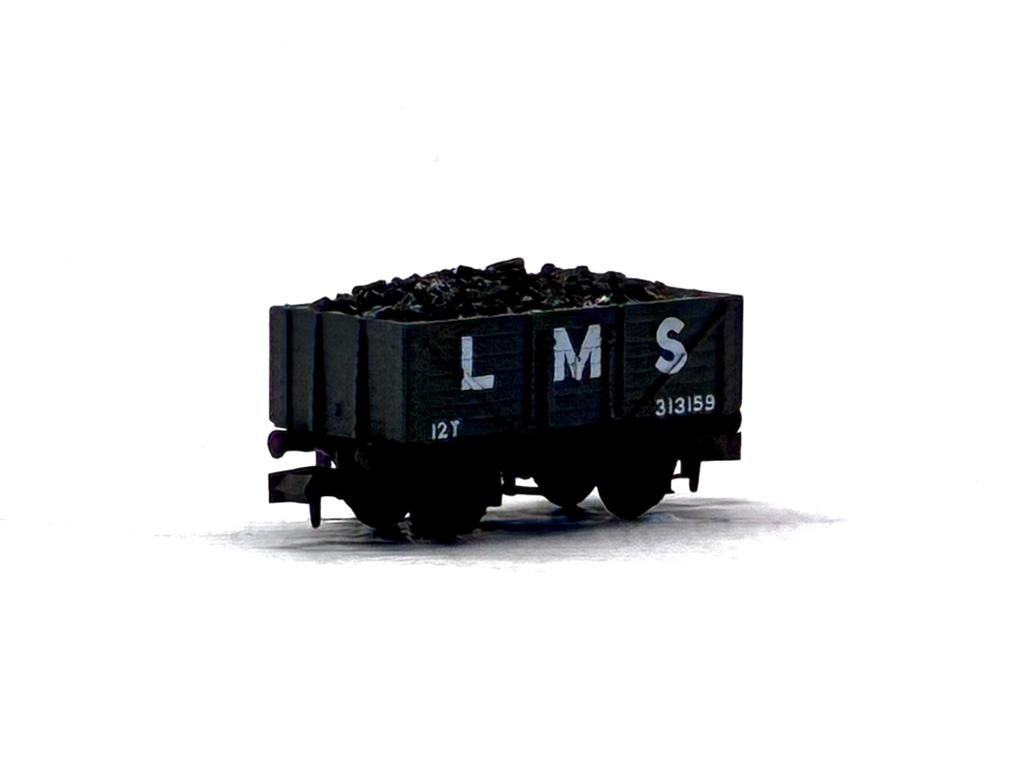 Peco Products NR-41M 7 plank open wagon in LMS grey 313159