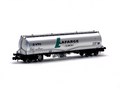 Graham Farish 377-675A 100 ton JPA cement wagon 12405 in VTG Lafarge Cement metallic silver