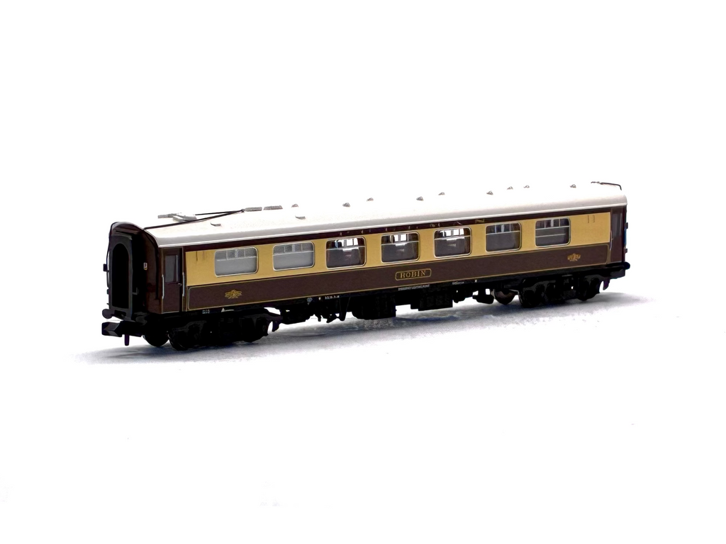 Graham Farish 374-220D BR Mk1 FK Pullman First Kitchen Car 'Robin' Umber & Cream