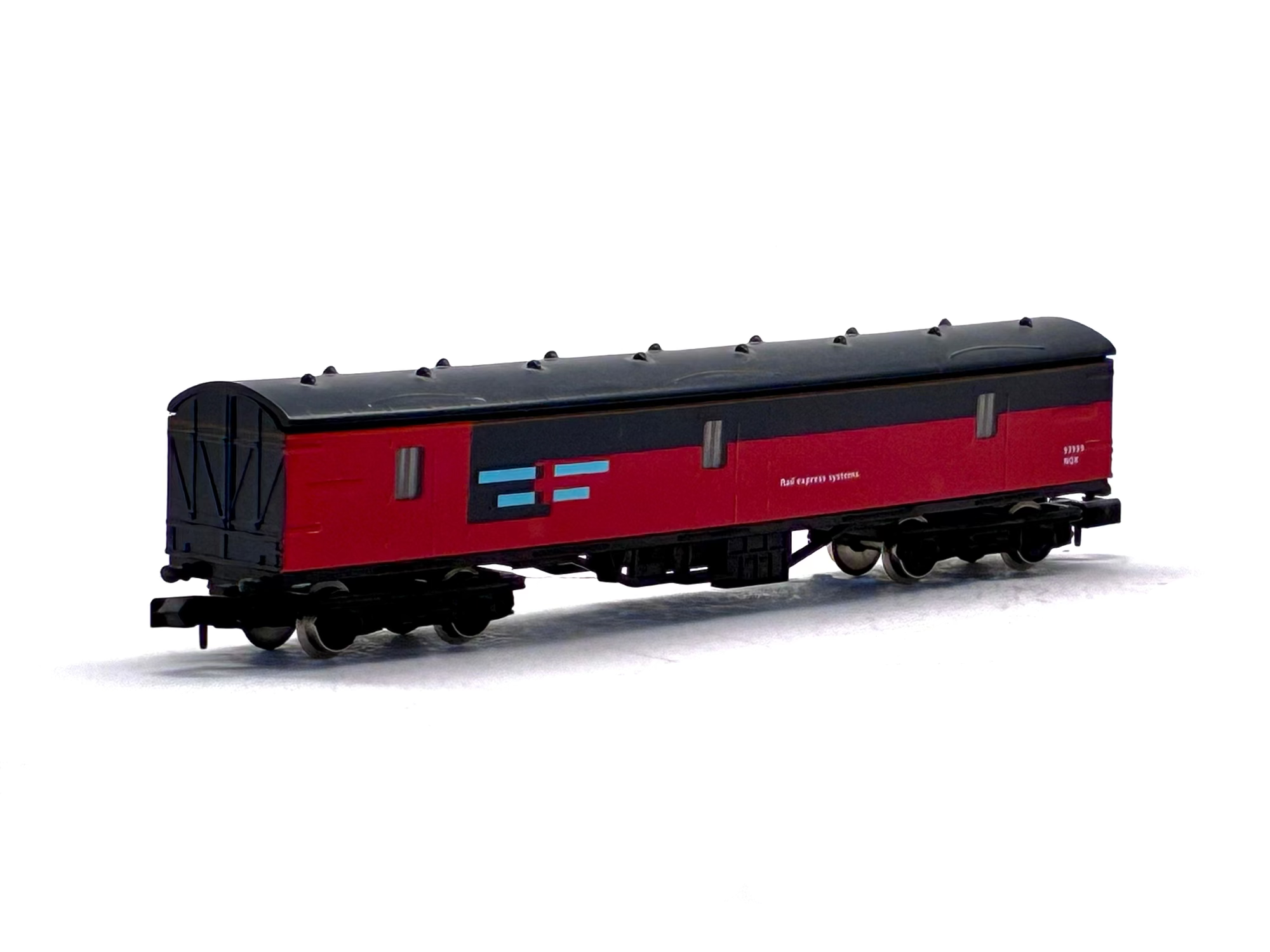 Graham Farish 4106 Mk1 GUV 93999 in RES red & black