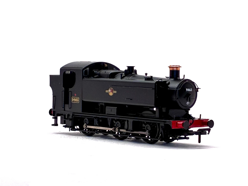 Bachmann Branchline 35-027ASF Class 94xx 0-6-0PT pannier tank 9463 in BR black with late crest Digital Sound Fitted