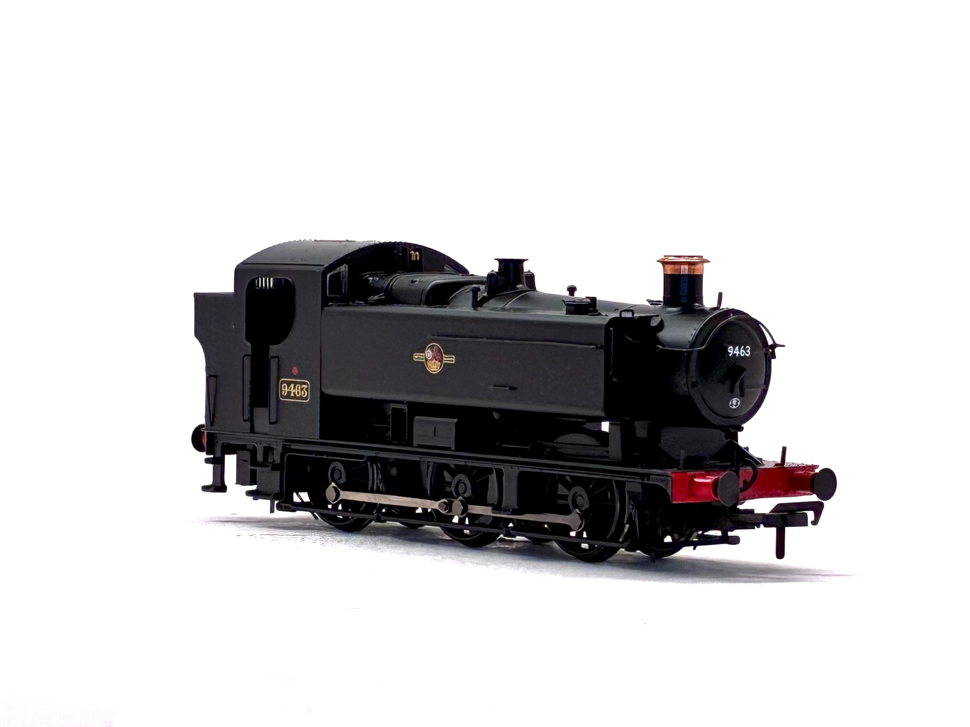 Bachmann Branchline 35-027ASF Class 94xx 0-6-0PT pannier tank 9463 in BR black with late crest Digital Sound Fitted