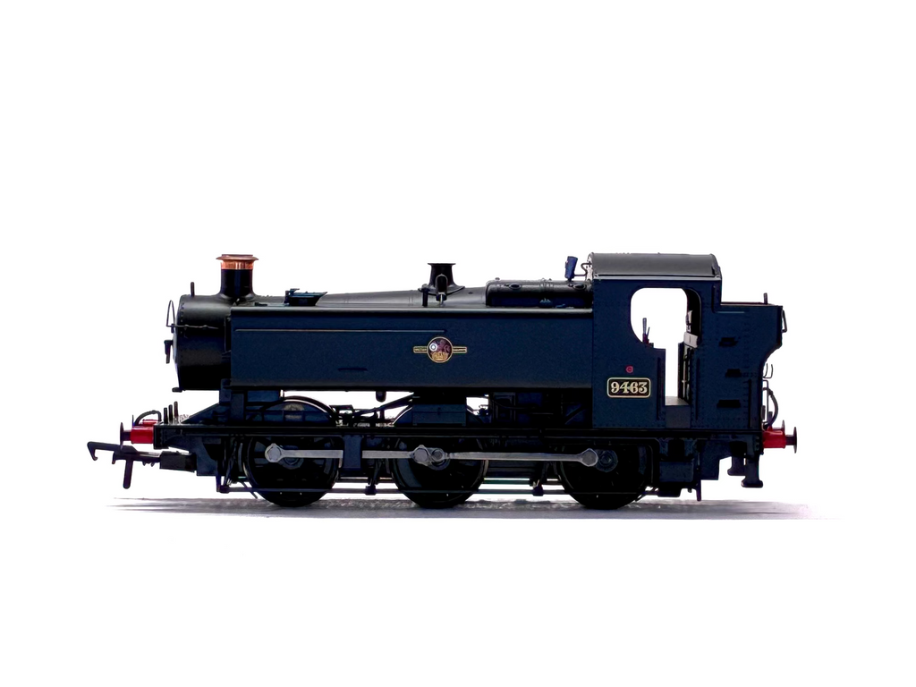 Bachmann Branchline 35-027ASF Class 94xx 0-6-0PT pannier tank 9463 in BR black with late crest Digital Sound Fitted