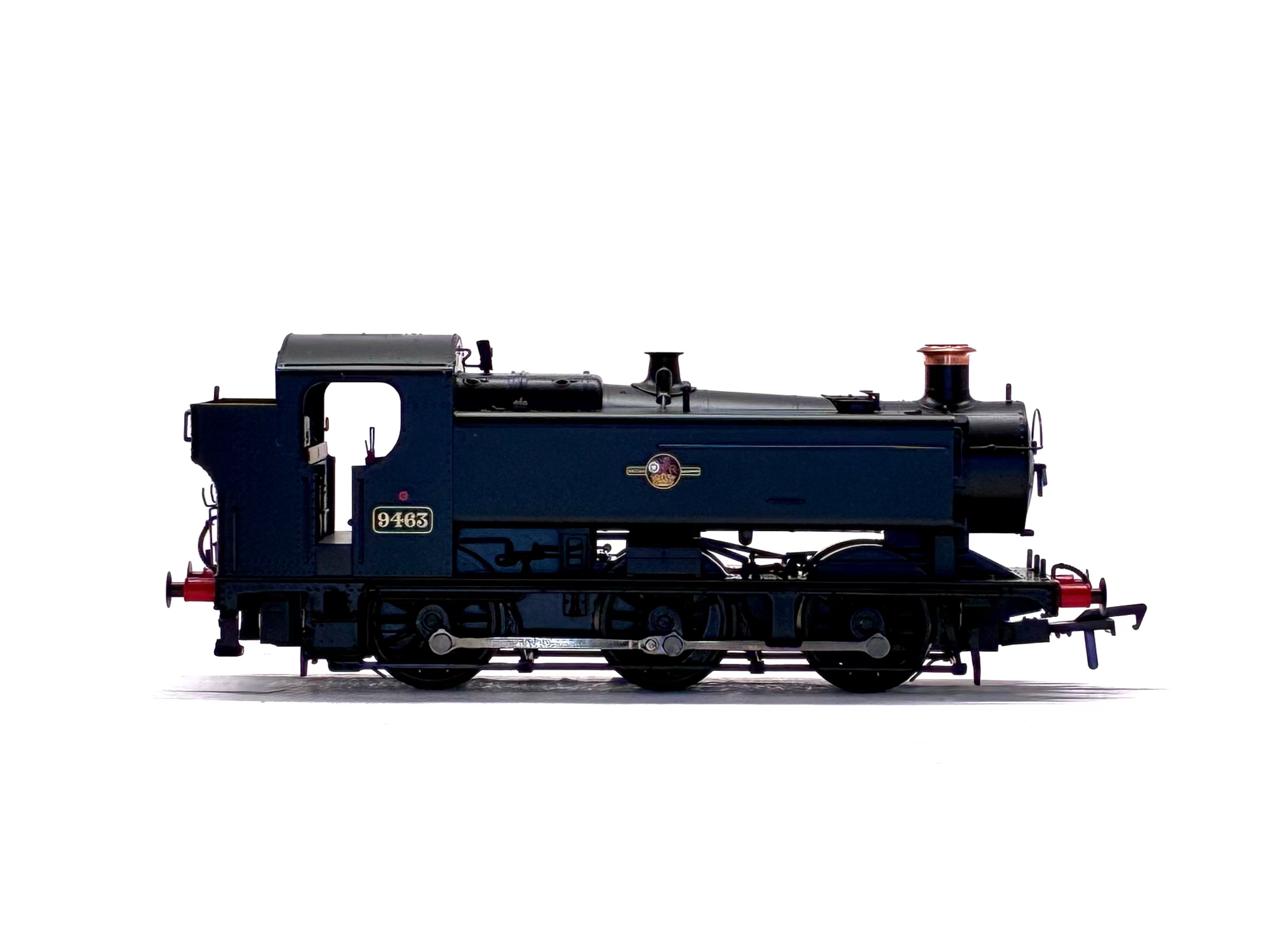 Bachmann Branchline 35-027ASF Class 94xx 0-6-0PT pannier tank 9463 in BR black with late crest Digital Sound Fitted