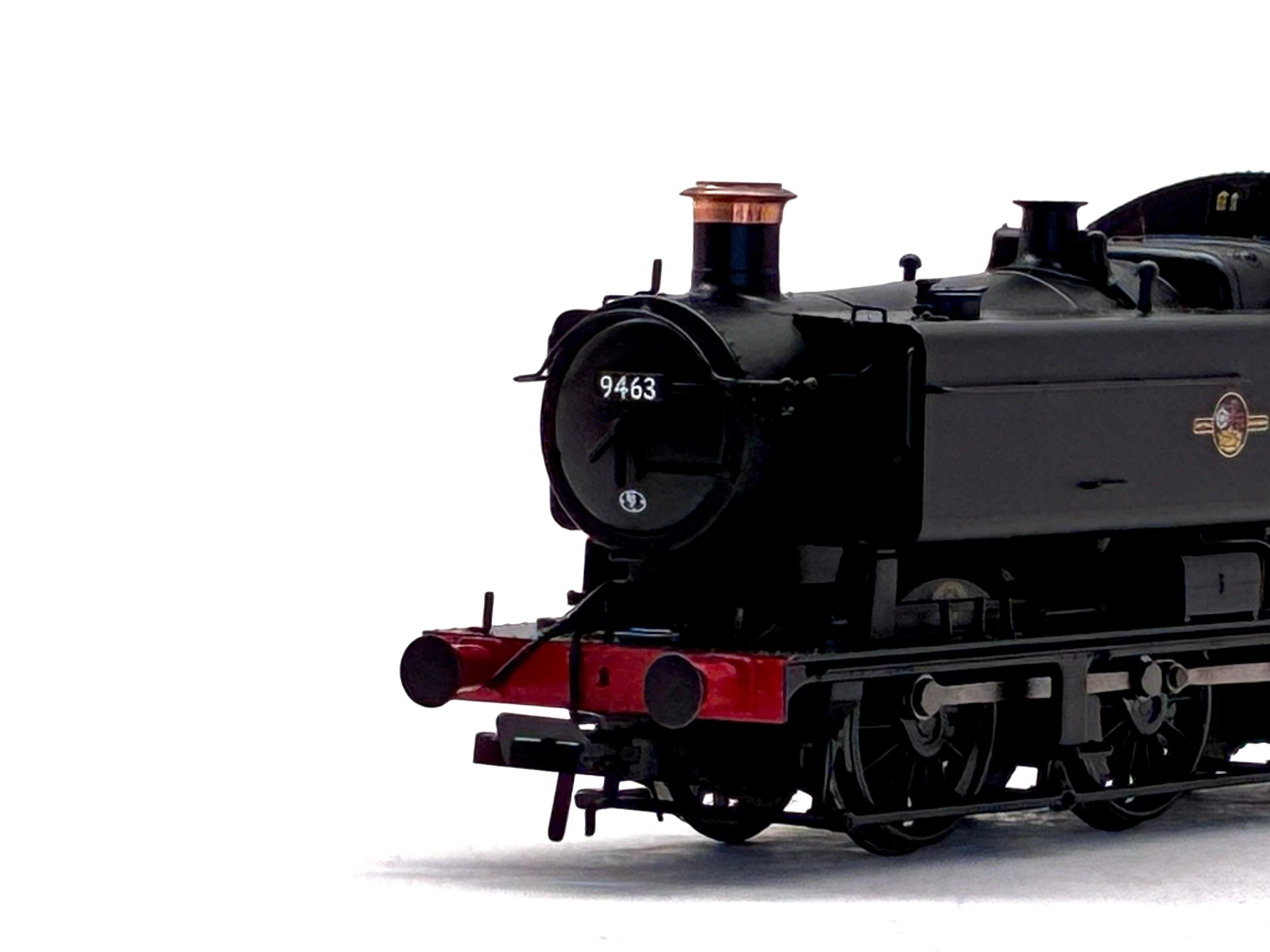 Bachmann Branchline 35-027ASF Class 94xx 0-6-0PT pannier tank 9463 in BR black with late crest Digital Sound Fitted