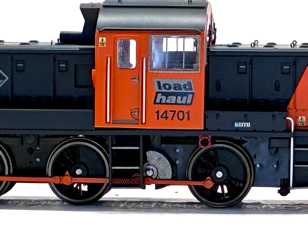 Heljan 1407 Class 14 "Teddy Bear" 14701 Loadhaul Livery Limited Edition