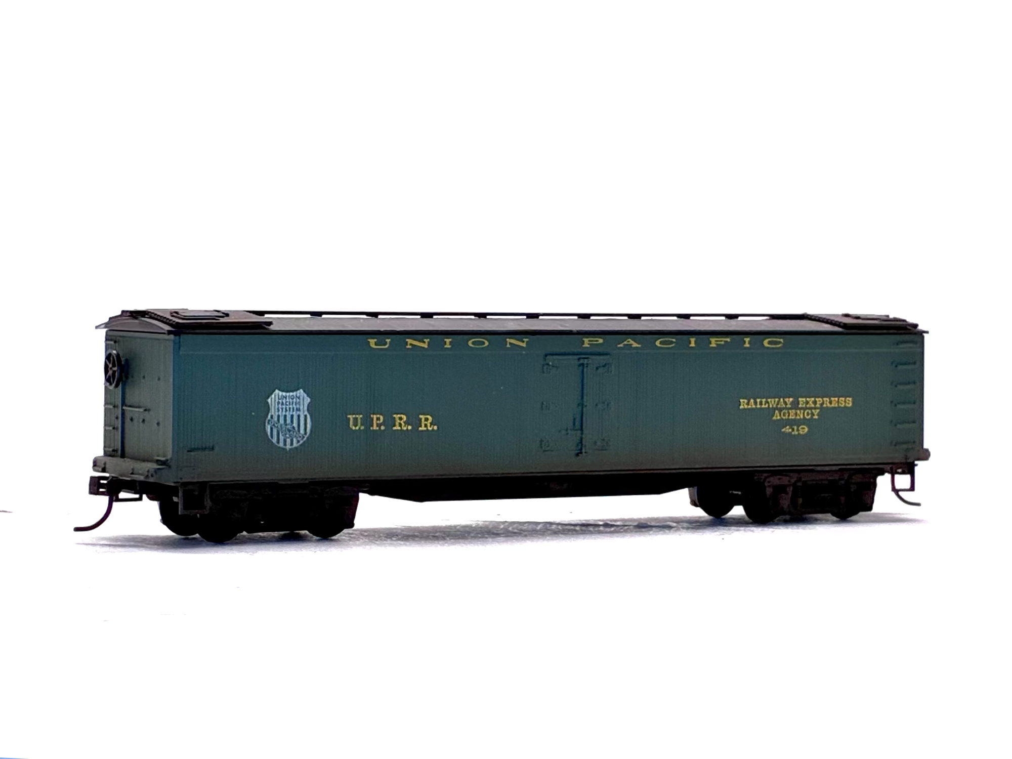 HO Union Pacific Railway Express Agency (REA) 419 Reefer