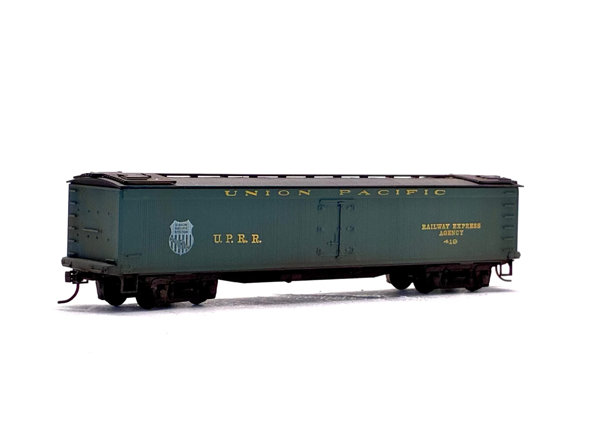 HO Union Pacific Railway Express Agency (REA) 419 Reefer