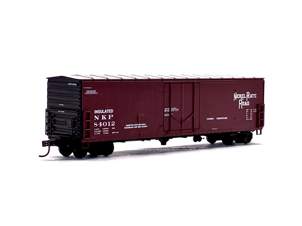 Athearn 91260 50' Youngstown Plug Door Box Car Nickel Plate Road NKP 84012