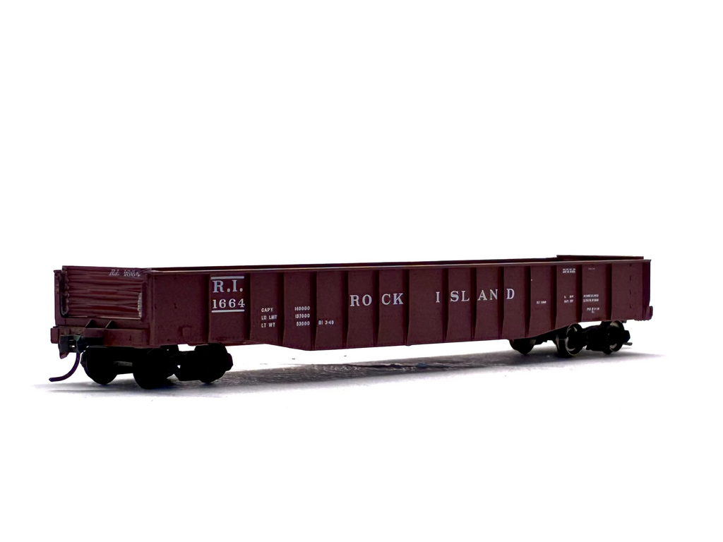 Proto 2000 8499PRO 52' drop-end gondola 'Rock Island' kit