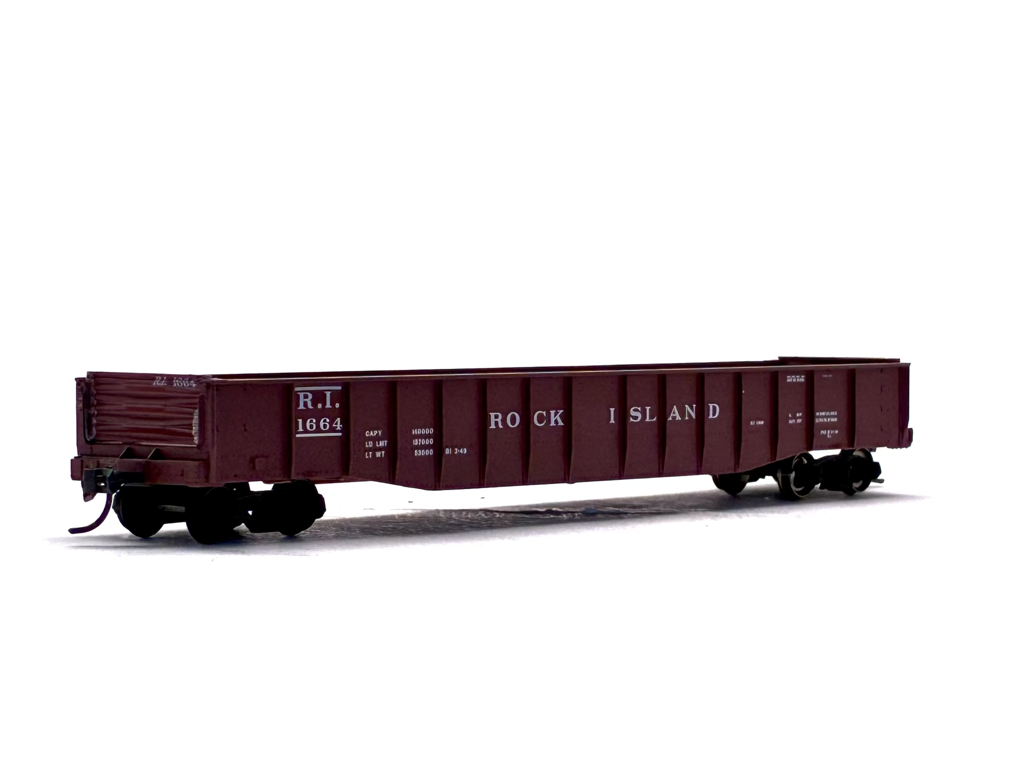 Proto 2000 8499PRO 52' drop-end gondola 'Rock Island' kit